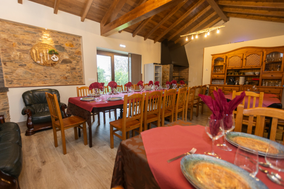 Comedor. Restaurante Apartamentos As Cereixeiras