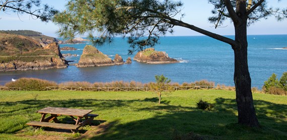 Playa de Porcía  Restaurante Apartamentos As Cereixeiras